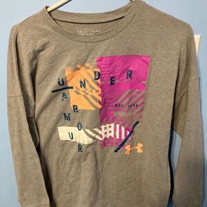 Under Armour girls t shirt ylg